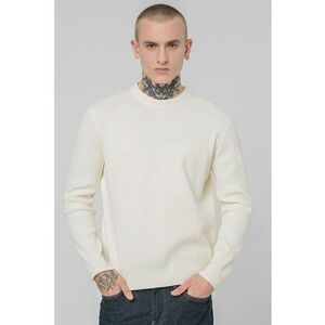 Pulover regular fit cu aspect striat imagine