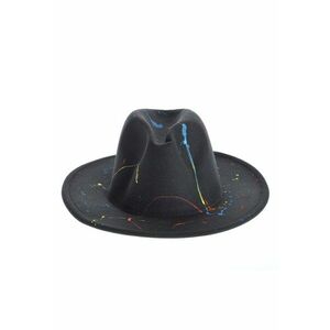 Palarie fedora neagra imagine