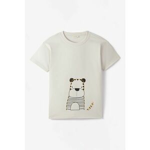 Tricou de bumbac cu imprimeu grafic imagine