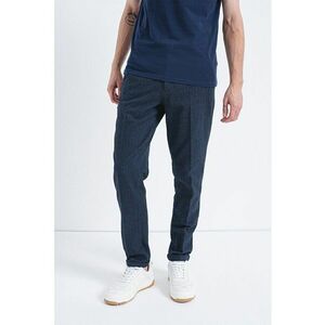 Pantaloni chino cu imprimeu herringbone Stace imagine