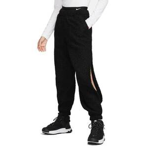 Pantaloni de trening cu model uni si talie inalta imagine