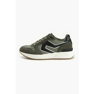 Pantofi sport low-cut cu garnituri de piele intoarsa imagine