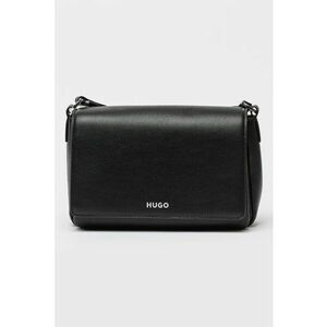 Geaca crossbody de piele ecologica cu logo Bel imagine