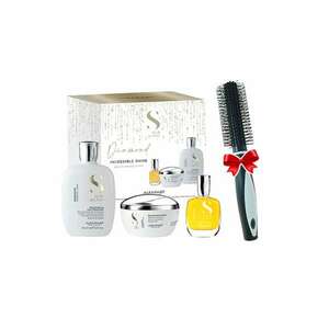 Set pentru stralucire Semi Di Lino Diamond Iluminating cu 250 ml Sampon + 200 ml Masca + 50 ml Serum imagine