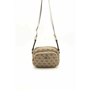 Geanta crossbody de piele ecologica Alb imagine