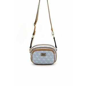 Geanta crossbody de piele ecologica Alb imagine