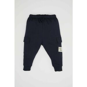 Pantaloni cargo de bumbac cu talie ajustabila imagine