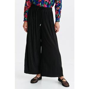 Pantaloni culotte cu snur in talie imagine