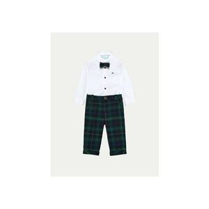 Set camasa si pantaloni din material textil 5703 Colorat Regular Fit - Bumbac imagine