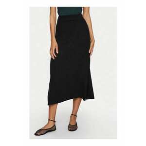 Fusta midi Olina 14098891 Negru Regular Fit - Acril imagine