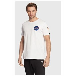 Tricou Space Shuttle 176507 Alb Regular Fit - Bumbac imagine