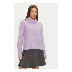 Bluza cu gat LK-230WERBURGHS Violet Loose Fit - Acril imagine