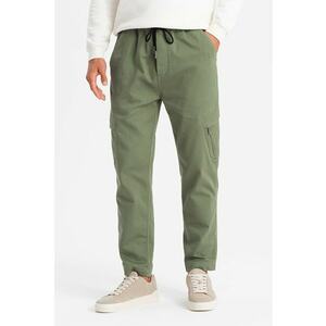 Pantaloni cargo cu snur imagine