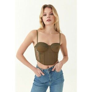 Bralette cu insertii de dantela Celia imagine