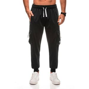 Pantaloni cargo din amestec de bumbac imagine