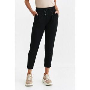 Pantaloni crop cu buzunare oblice imagine