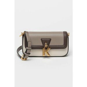 Geanta crossbody de piele Lock imagine