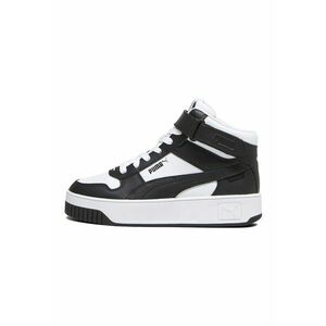 Pantofi sport mid-high de piele si piele ecologica cu banda velcro Carina Street imagine