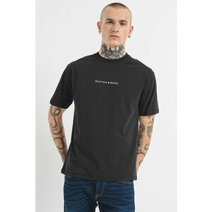 Tricou regular fit de bumbac cu decolteu la baza gatului imagine