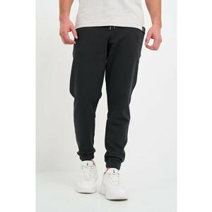 Pantaloni sport barbat uniforma cu logo - Negru imagine