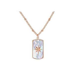 Pandantiv Mother of Pearl placat cu aur de 18K imagine