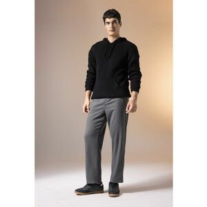 Pantaloni relaxed fit cu buzunare laterale imagine