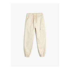 Pantaloni cargo cu snur imagine