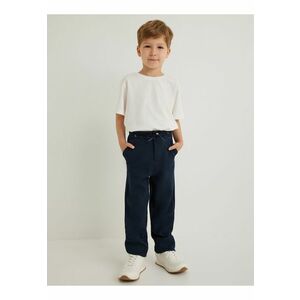 Pantaloni regular fit din amestec de bumbac imagine