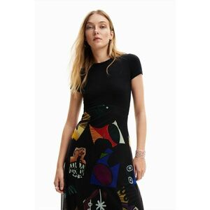 Rochie midi cu aspect 2-in-1 imagine