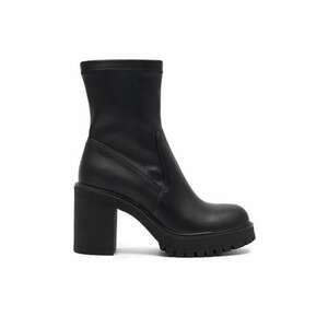 Botine dama - 590558806354438 - Sintetic - Negru imagine