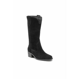 Cizme dama - 301576006 - Piele naturala - Negru imagine