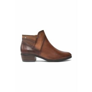 Botine W1U-8732C1 Maro - Piele lacuita imagine