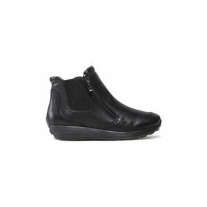 Botine dama - 301534 - Piele naturala - Negru imagine