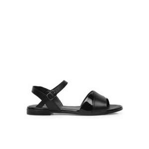 Sandale dama - 590558861907939 - Piele naturala - Negru imagine