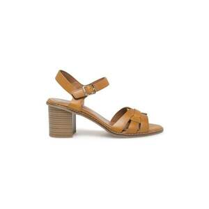 Sandale dama - 590559 - Piele naturala - Maro - imagine