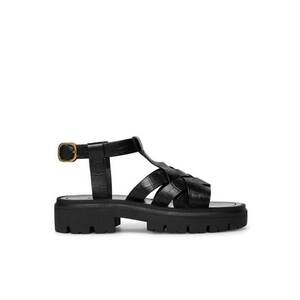 Sandale dama - 590558840267139 - Piele naturala - Negru imagine