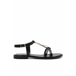 Sandale dama - 590558836918937 - Piele naturala - Negru imagine