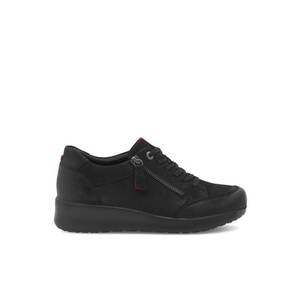 Pantofi sport dama - 367635 - Piele nabuc - Negru imagine