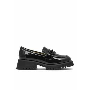 Mocasini dama - 380573 - Piele lacuita - Negru imagine