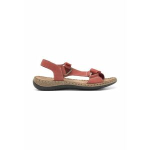 Sandale dama - 590559 - Piele naturala - Rosu - imagine