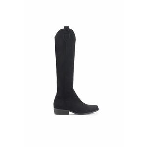 Botine dama - 590558813326136 - Piele ecologica - Negru imagine