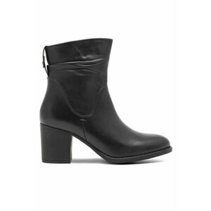 Botine dama - 590558808687139 - Piele naturala - Negru imagine