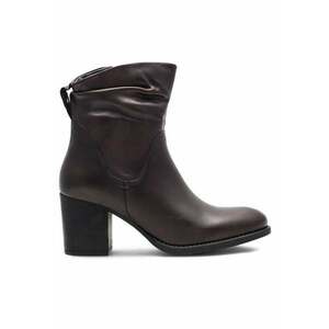 Botine dama - 590558808688836 - Piele naturala - Maro imagine