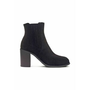 Botine dama - 590559 - Textil - Negru - imagine