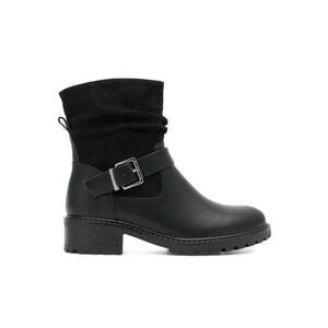 Botine dama - 590558801488140 - Sintetic - Negru imagine