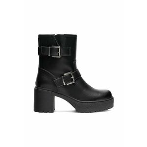 Botine dama - 590559 - Sintetic/Textil - Negru - imagine