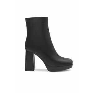 Botine dama - 590558804256335 - Piele ecologica - Negru imagine