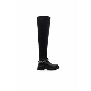 Botine dama - 590486292529538 - Piele ecologica - Negru imagine