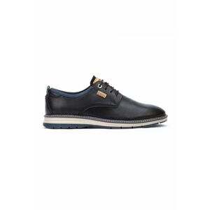 Pantofi casual-eleganti barbati M7V-4138 piele naturala negri imagine