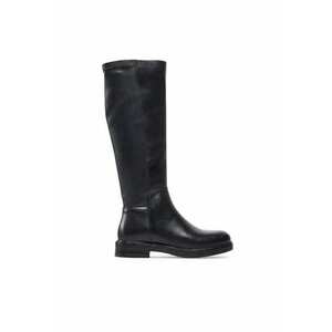 Botine dama - 590486201863838 - Piele naturala - Negru imagine